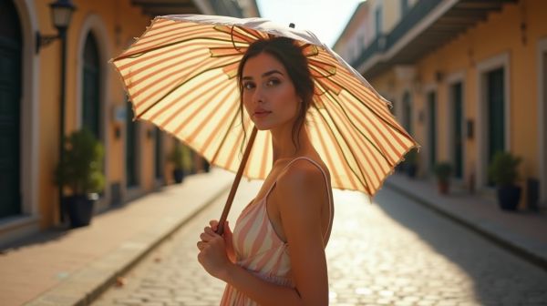 Choisir un parasol déporté pour une ombre confortable et élégante