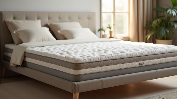 Fabrication française pour matelas hybride ressort et mousse