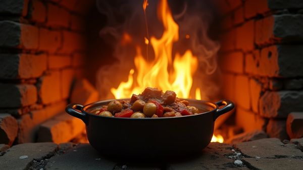 Maîtriser la cuisson douce au brasero pour des plats savoureux