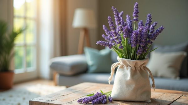 Optez pour un sachet de lavande original pour votre décoration
