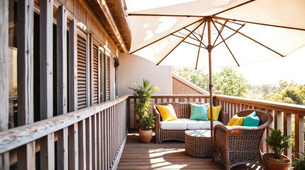 Top idées pour une terrasse style et confort à petit prix